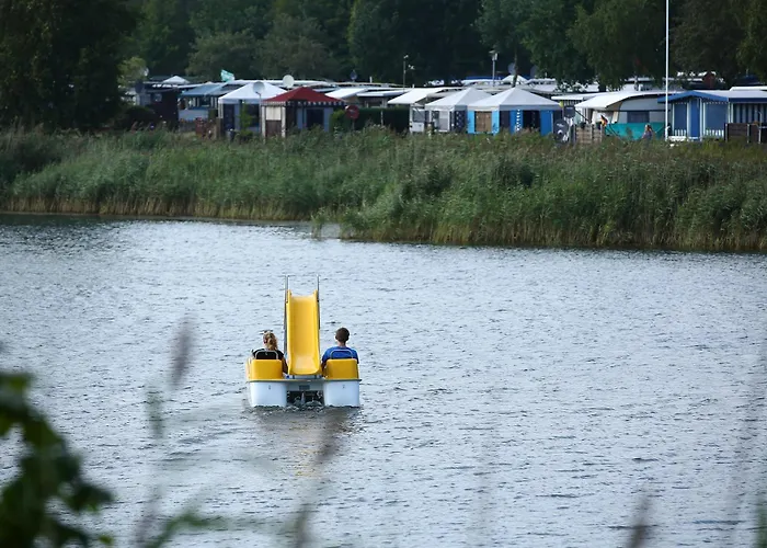 Kamp alanı Luxuswohnwagen Wels Am Kransburger 354a Wurster Nordseekuste
