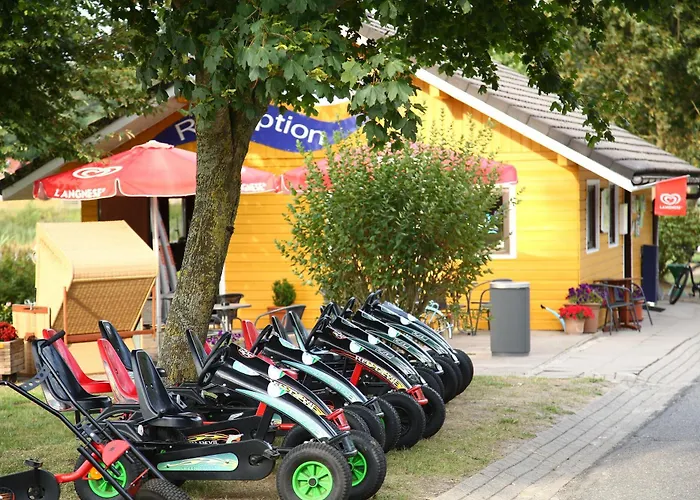 Luxuswohnwagen Wels Am Kransburger 354a Kamp alanı